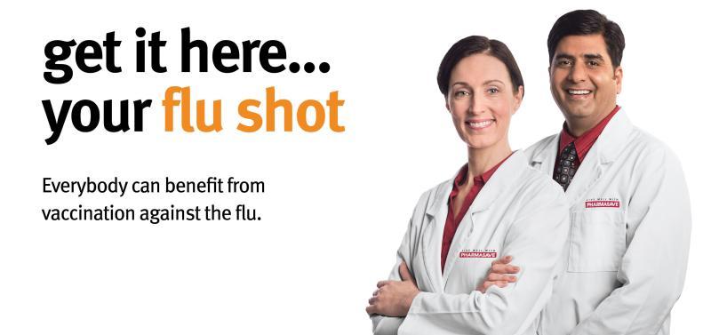 free flu-shot at madawaska pharmacy